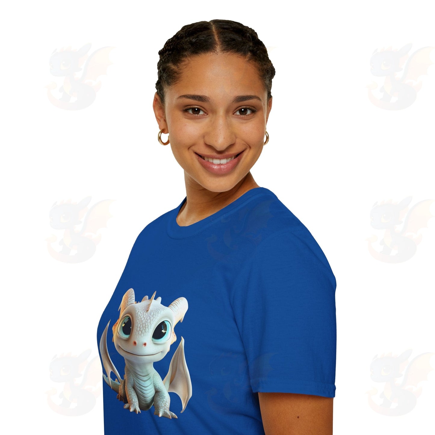 Cute Little Dragon - Unisex Softstyle T-Shirt