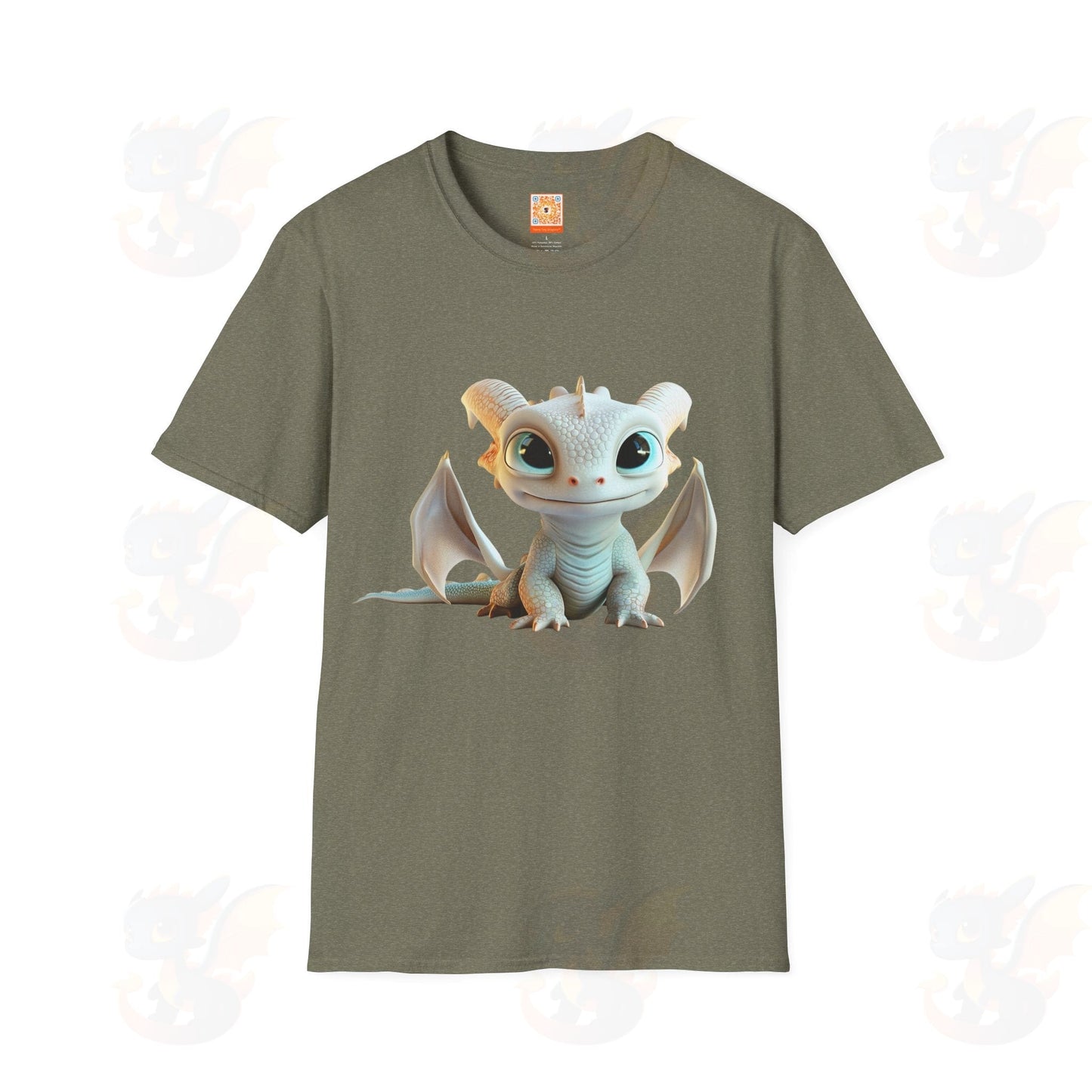 Cute Little Dragon - Unisex Softstyle T-Shirt