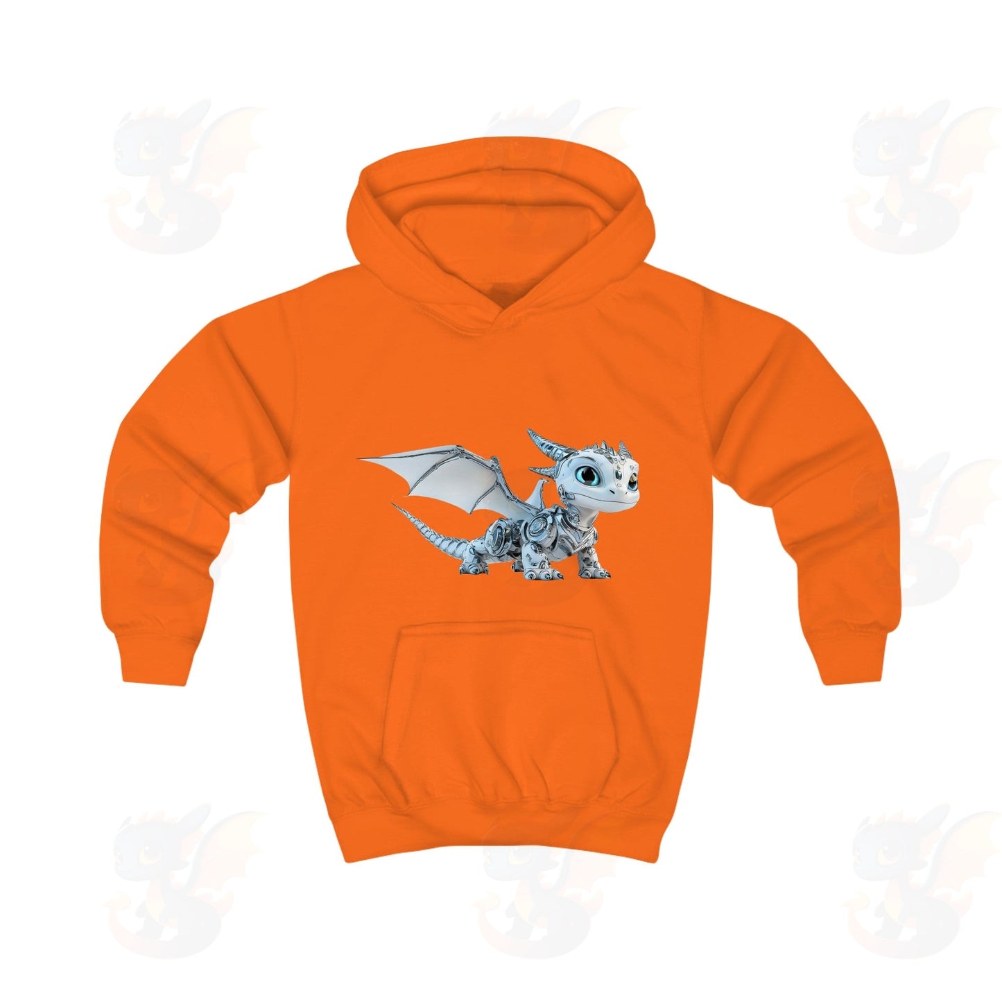 Robot Dragon Design - Kids Hoodie