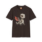 Chrome Robot Dragon Adult Unisex Softstyle T-Shirt - Teeny Tiny Dragons