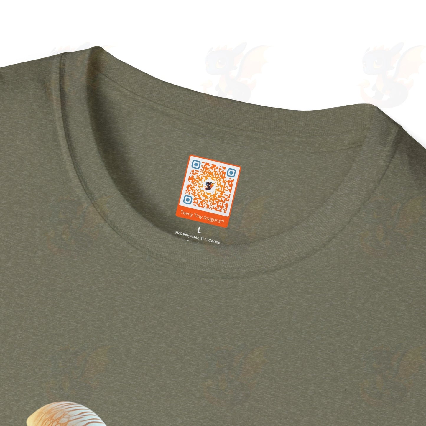 Cute Little Dragon - Unisex Softstyle T-Shirt