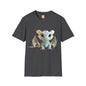 Cute Little Dragon Adult Unisex Softstyle T-Shirt - Teeny Tiny Dragons
