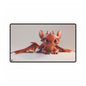 Very Cute Red Dragon Desk Mat - Teeny Tiny Dragons
