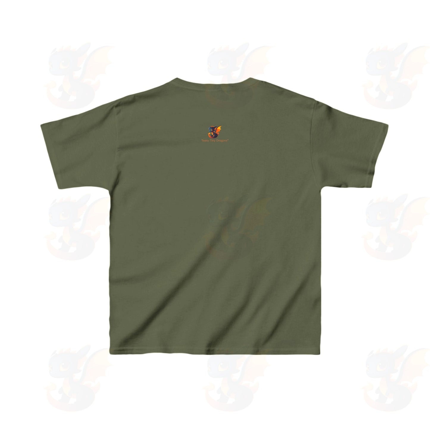 Cute Little Dragon - Kids Heavy Cotton™ T-Shirt