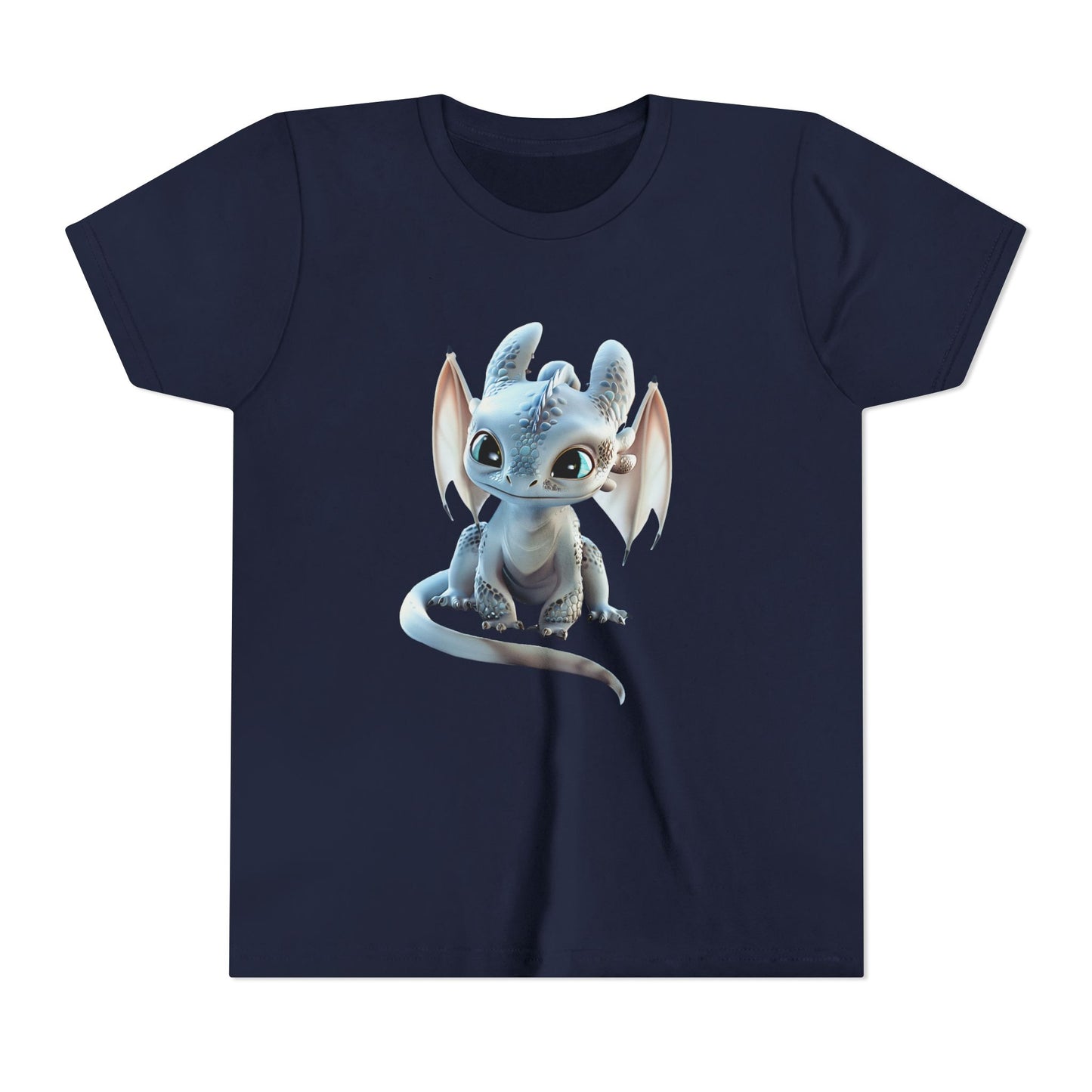 Very Cute Baby Dragon - Youth Short Sleeve T-Shirt - Teeny Tiny Dragons