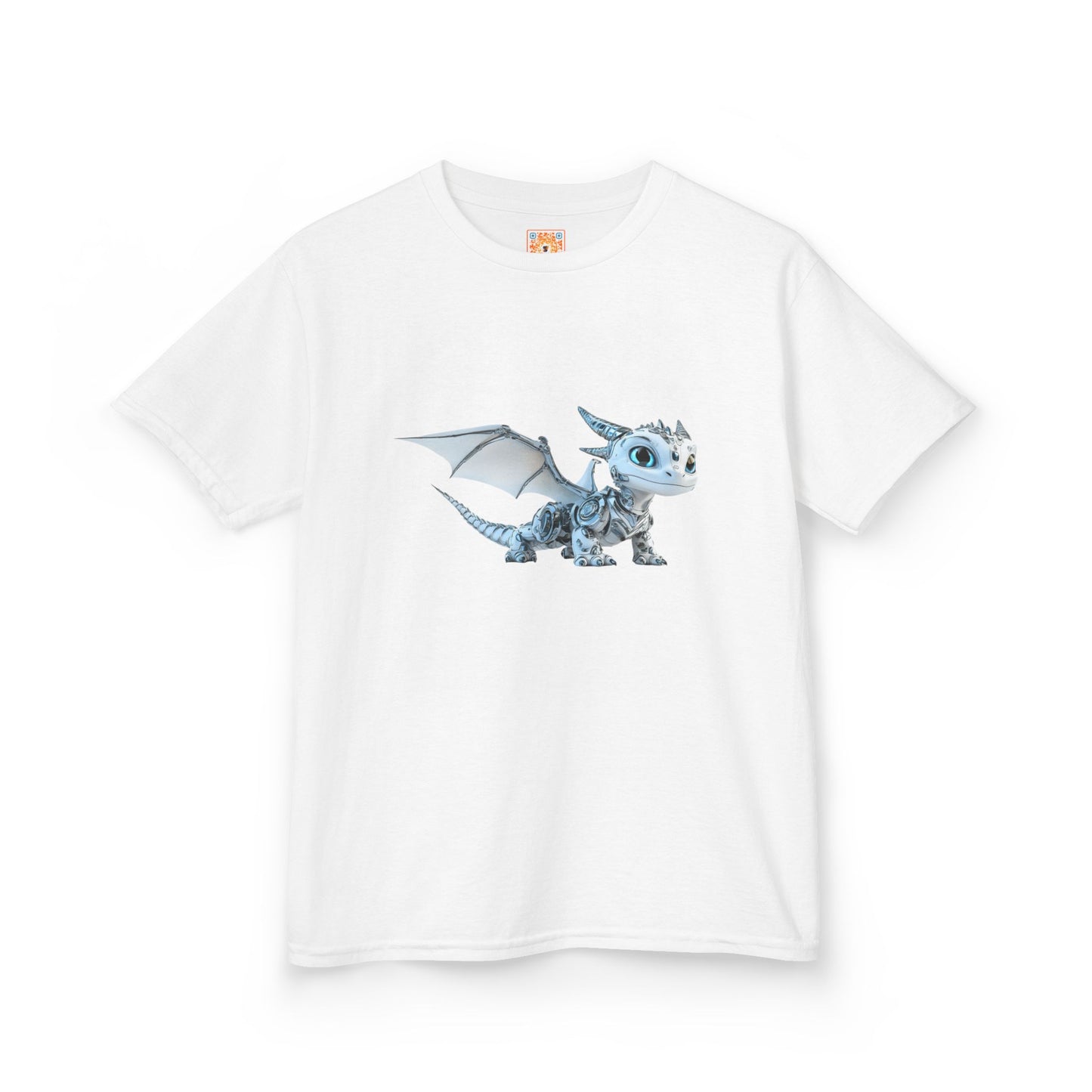 Fun Flying Robot Dragon Kids Heavy Cotton Tee - Teeny Tiny Dragons