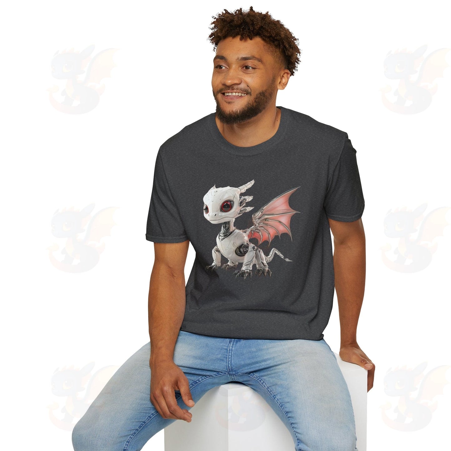 Adult Dragon Unisex Softstyle T-Shirt
