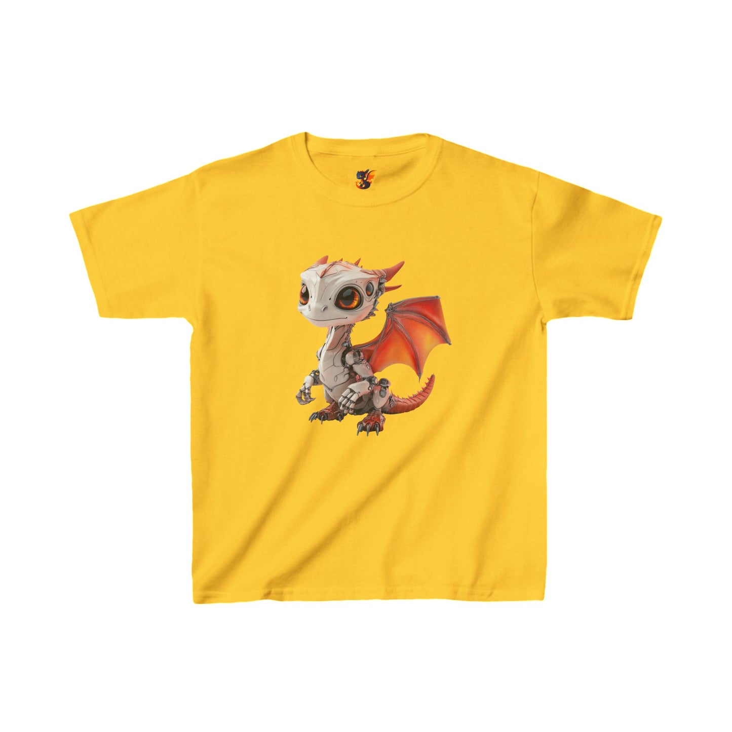 Robot Dragon - Kids Heavy Cotton™ T-shirt