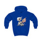 Crimson Robot Dragon Kids Hoodie - Teeny Tiny Dragons