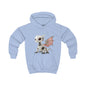 Crimson Robot Dragon Kids Hoodie - Teeny Tiny Dragons