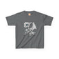 Little White Robot Dragon Kids Heavy Cotton T-Shirt - Teeny Tiny Dragons