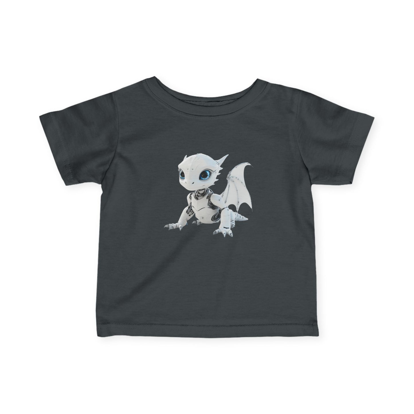 Happy Robot Dragon Infant Fine Jersey T-Shirt - Teeny Tiny Dragons