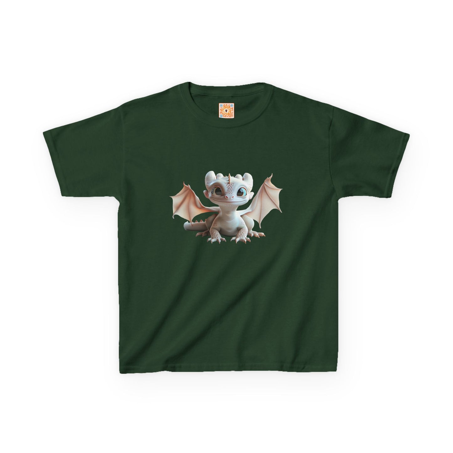 Cute Baby Dragon Kids Heavy Cotton T-Shirt - Teeny Tiny Dragons
