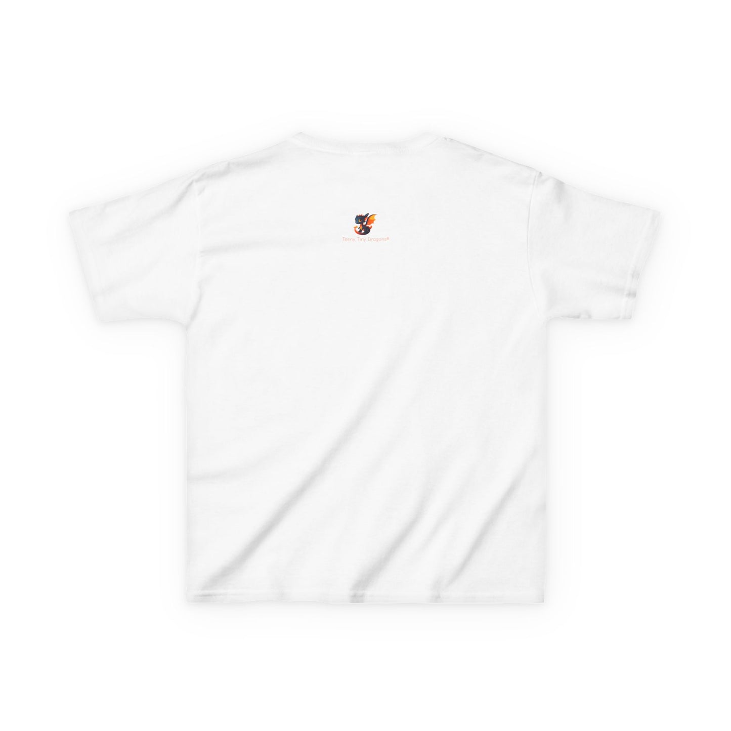 Baby Dragon Hatching Kids Heavy Cotton T-Shirt - Teeny Tiny Dragons