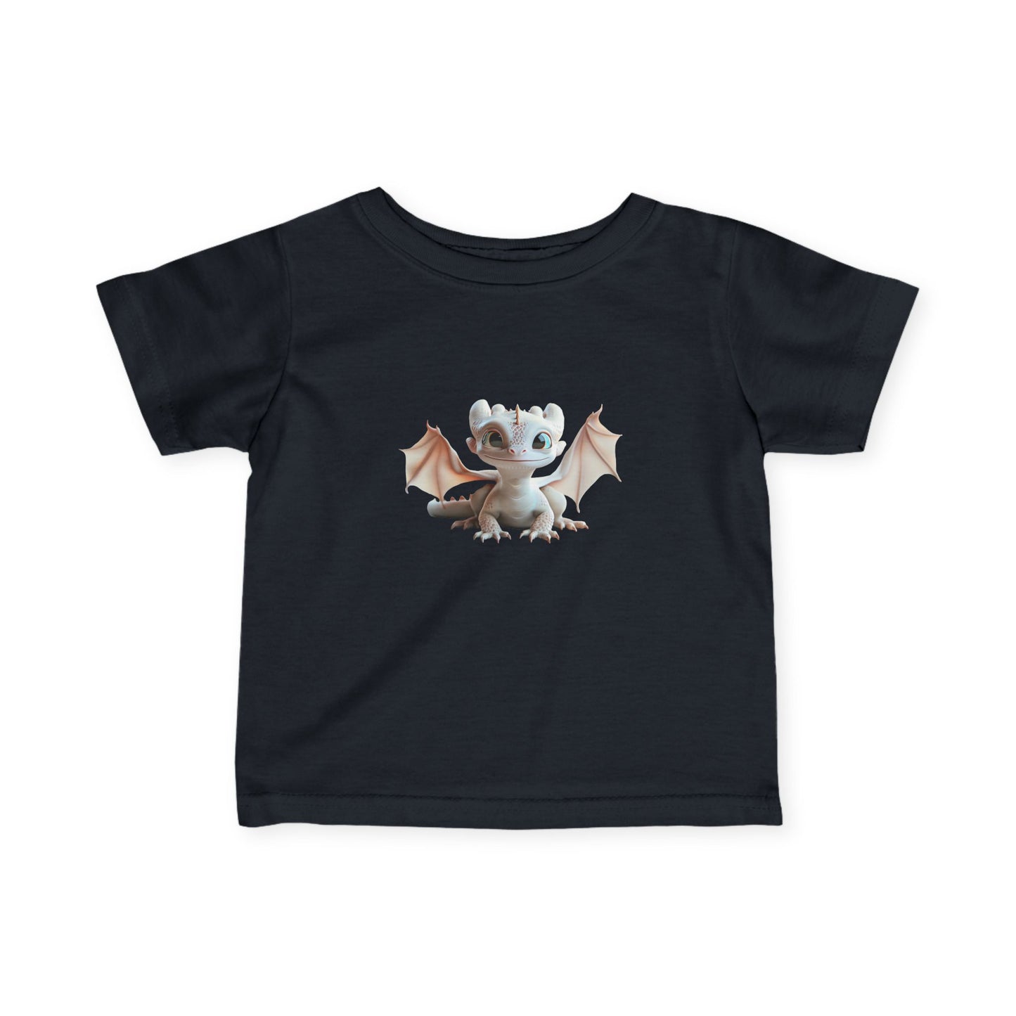 Pretty Baby Dragon Infant Fine Jersey T-Shirt - Teeny Tiny Dragons