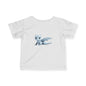 Cute Little Blue Dragon Infant Fine Jersey T-Shirt - Teeny Tiny Dragons