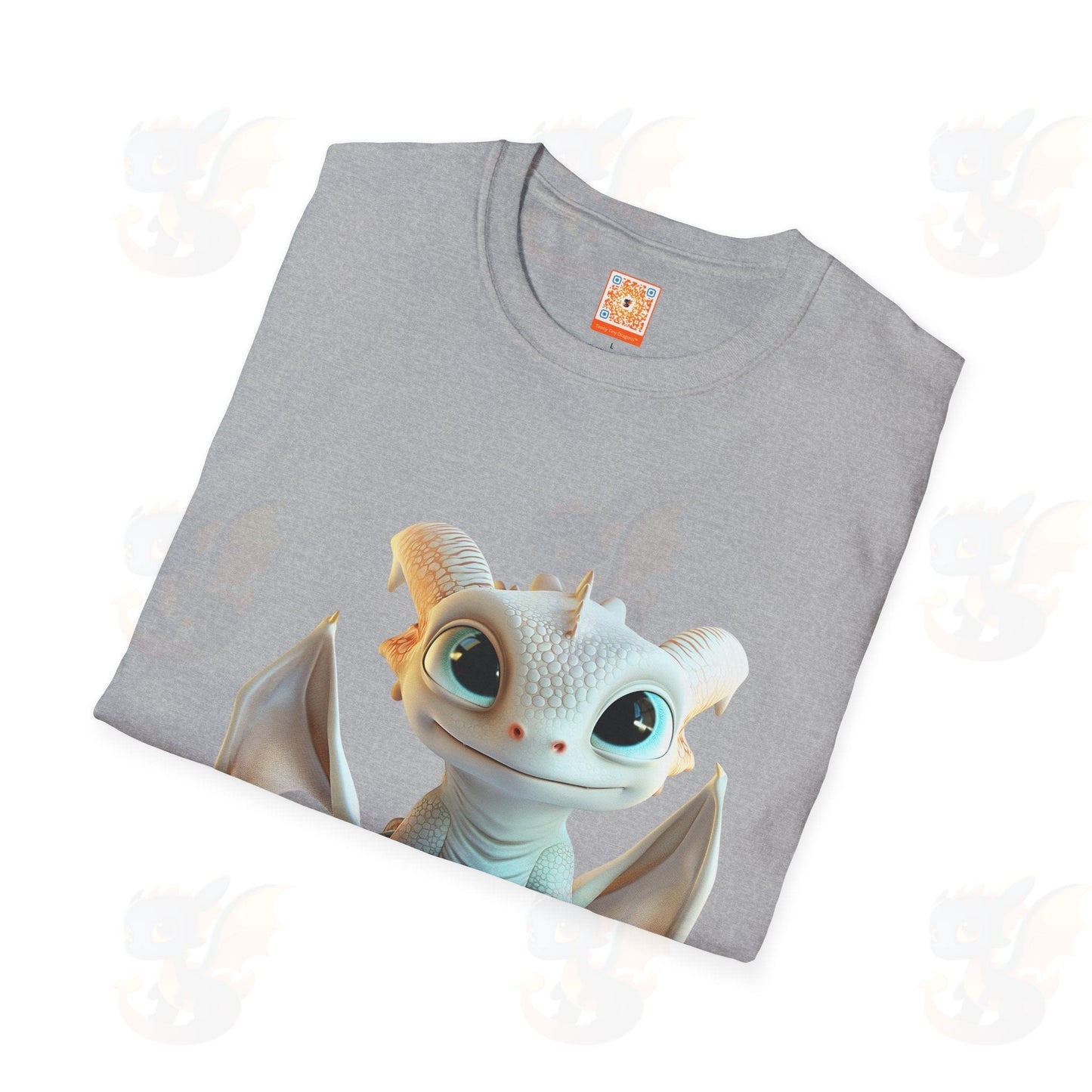 Cute Little Dragon - Unisex Softstyle T-Shirt