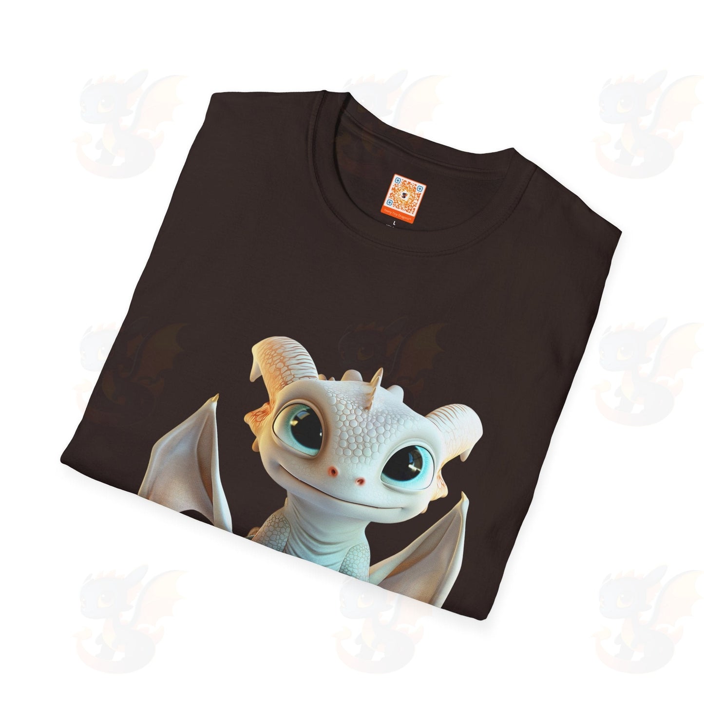 Cute Little Dragon - Unisex Softstyle T-Shirt