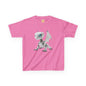 Blue Eyed Robot Dragon Heavy Cotton T-Shirt - Teeny Tiny Dragons