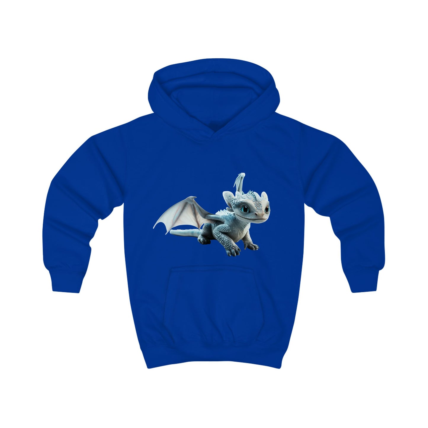 Frost Baby Dragon Kids Hoodie | Teeny Tiny Dragons
