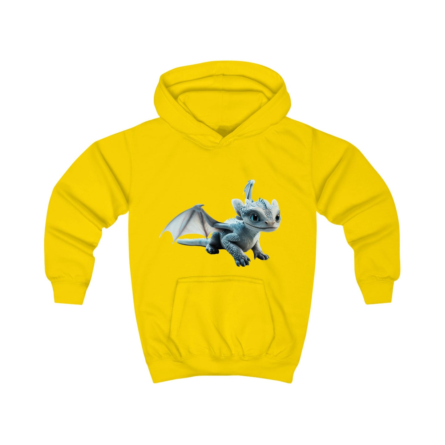 Frost Baby Dragon Kids Hoodie | Teeny Tiny Dragons
