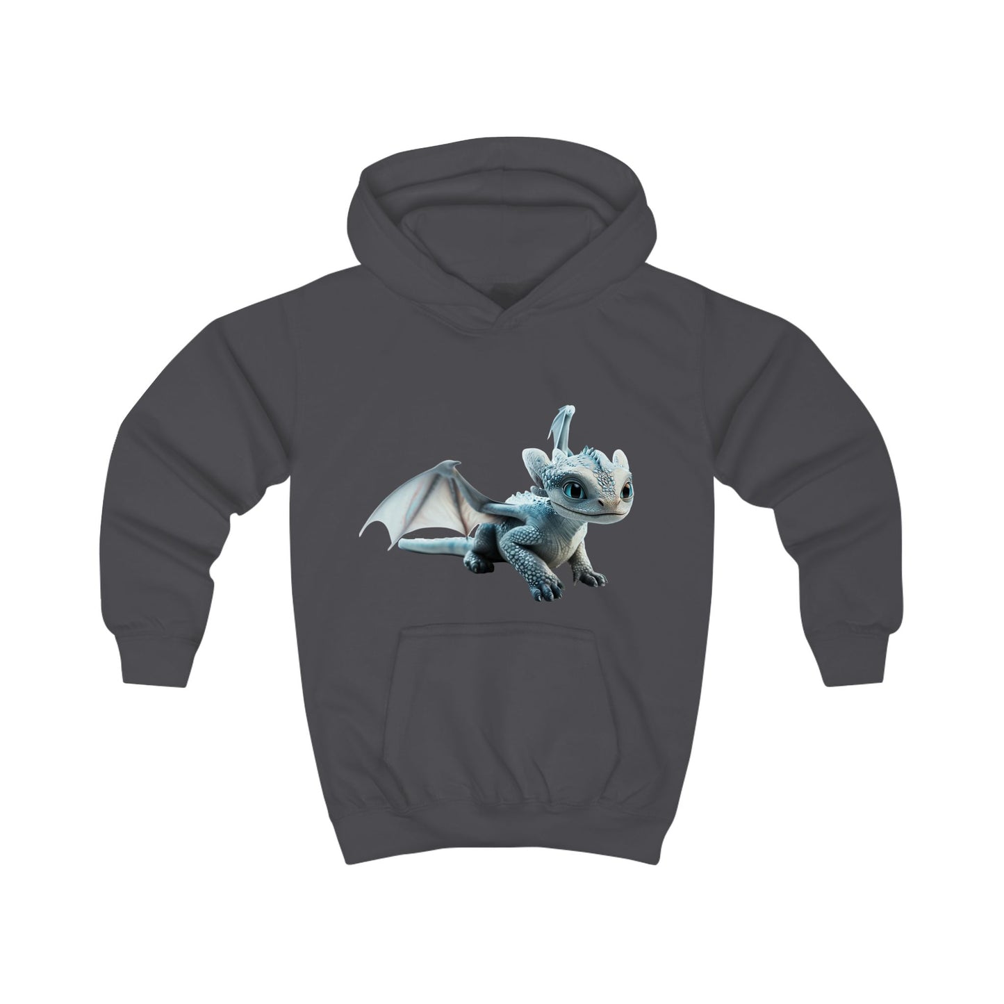 Frost Baby Dragon Kids Hoodie | Teeny Tiny Dragons