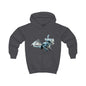 Frost Baby Dragon Kids Hoodie | Teeny Tiny Dragons