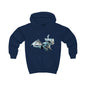 Frost Baby Dragon Kids Hoodie | Teeny Tiny Dragons