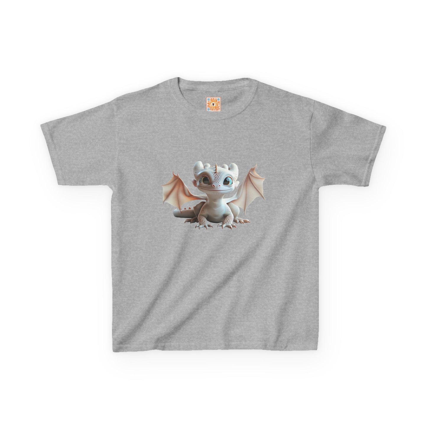 Cute Baby Dragon Kids Heavy Cotton T-Shirt - Teeny Tiny Dragons