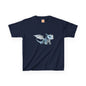 Fun Flying Robot Dragon Kids Heavy Cotton Tee - Teeny Tiny Dragons